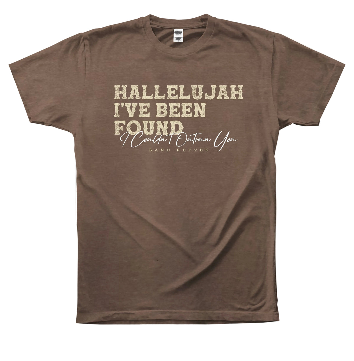 OUTRUN YOU Vintage Brown Tee