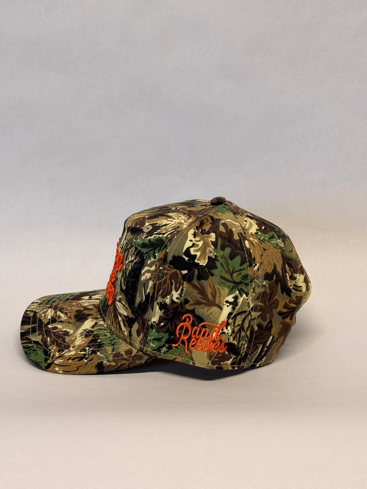 RAISE A LITTLE HEAVEN Puff Embroidery Camo Otto Hat