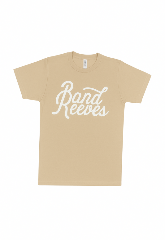 Band Reeves Puff Print Cream Tee
