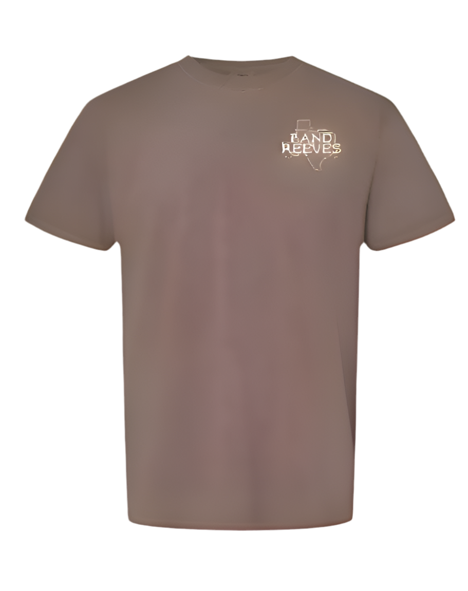 BAND REEVES Texas Brown Tee