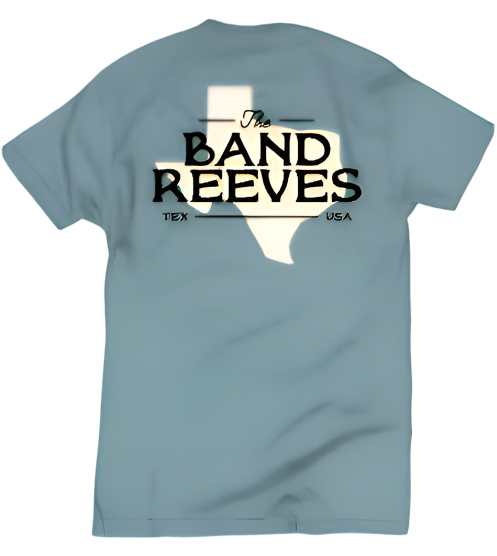 Band Reeves Texas Blue Tee