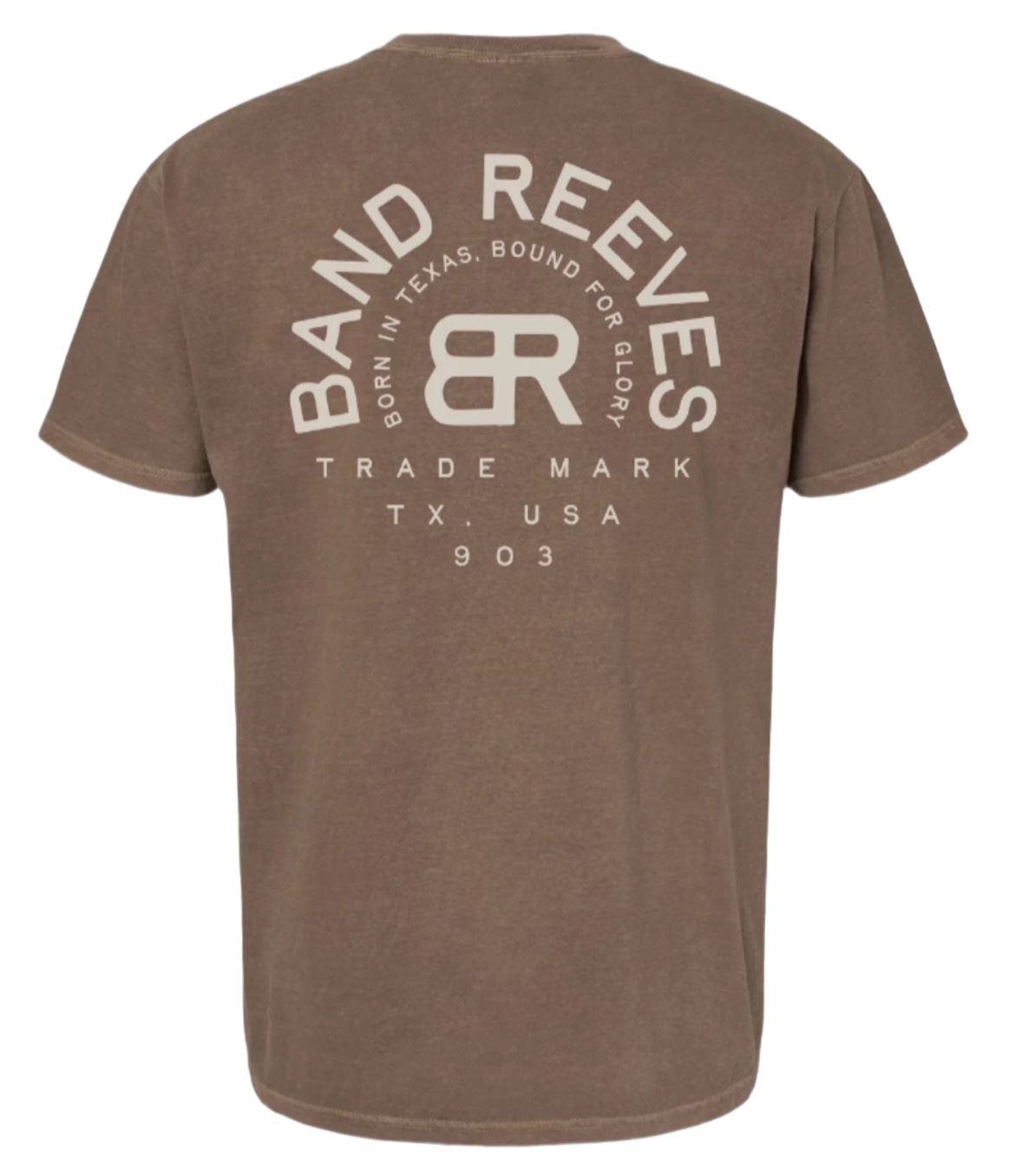 BAND REEVES Texas Brown Tee