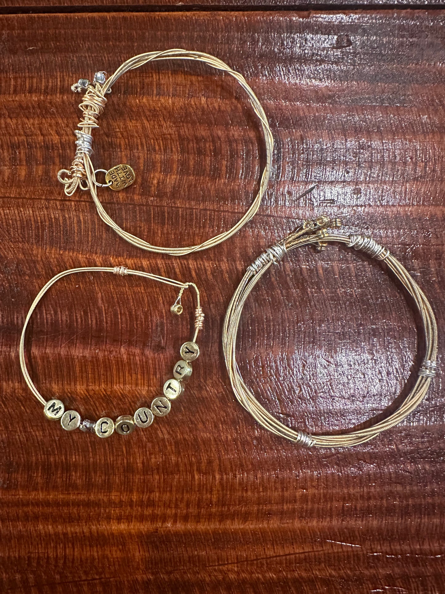 Limited BAND REEVES Guitar String Bracelet